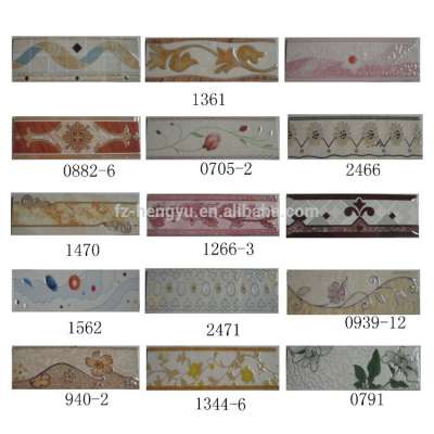 Iraq hot sale ceramic border 100x300MM